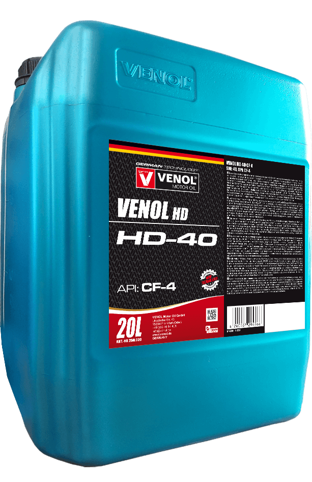 OLEJ_SILNIKOWY_VENOL HD 40 CF4_20L
